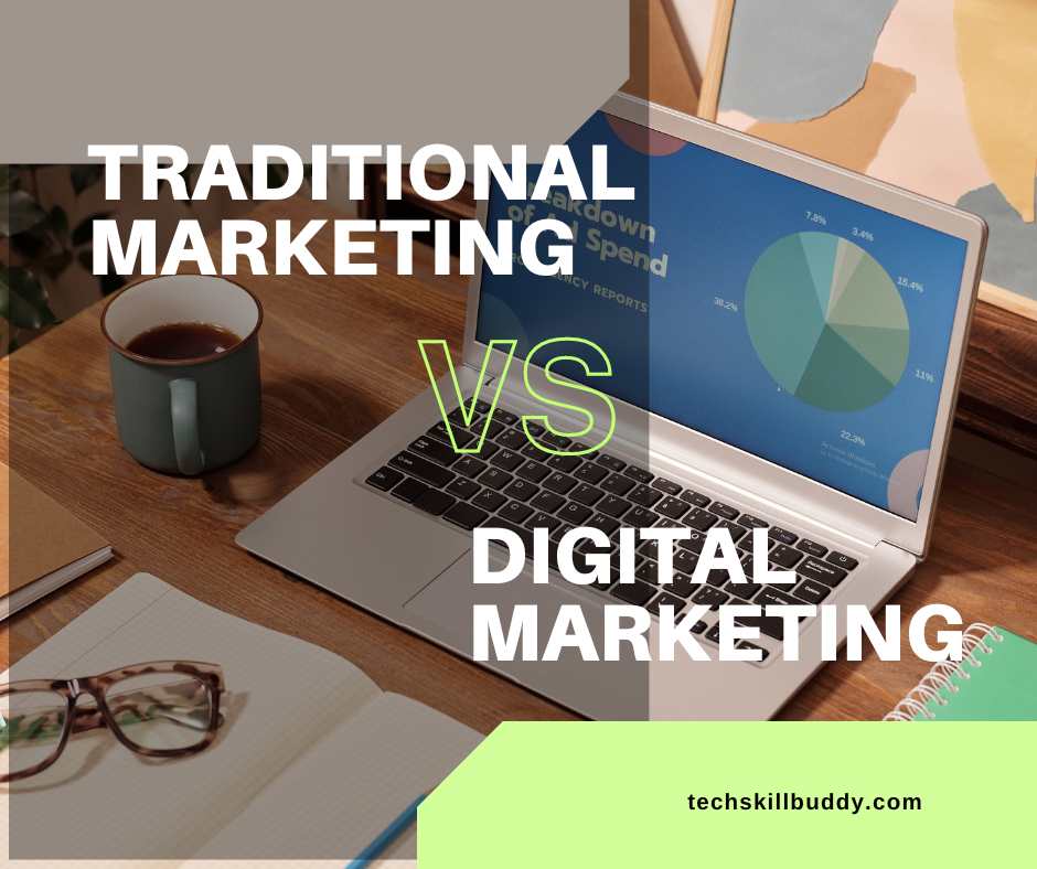 traditional marketing vs digital marketing